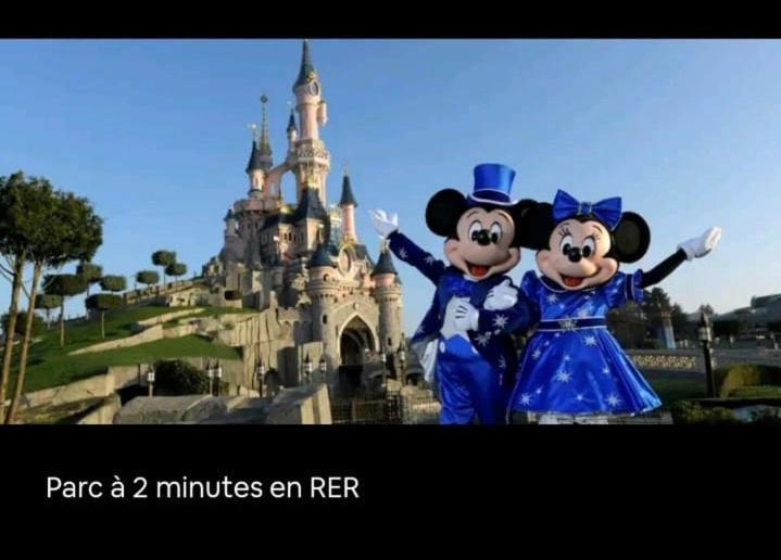 Sweet Appartement Disneyland Paris Parking 300M Station Val D'Europe เชสซี ภายนอก รูปภาพ